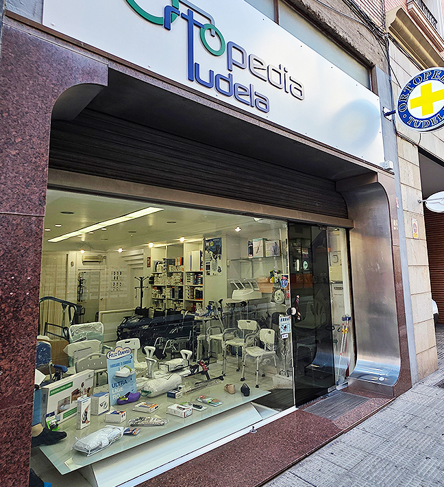 Foto fachada Ortopedia Tudela